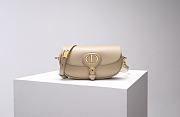 Dior Bobby East-West Beige Box Calfskin 21 x 12 x 5.1 cm - 1