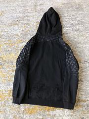 Louis Vuitton LV Circle Cut Black Hoodie - 3