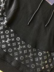 Louis Vuitton LV Circle Cut Black Hoodie - 2