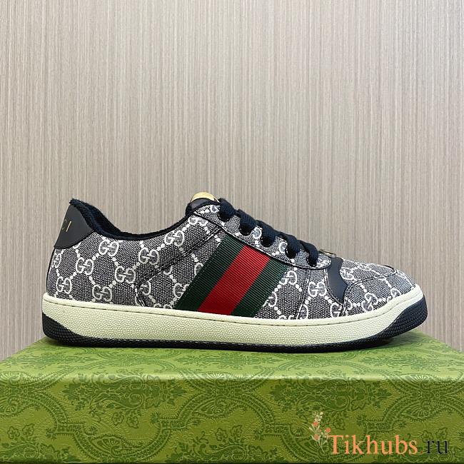 Gucci Screener Sneaker ‘Black Grey’ - 1