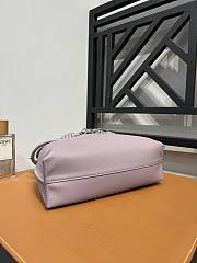 Loewe Flamenco Clutch Nappa Calfskin Purple 30x24.5x10cm - 5