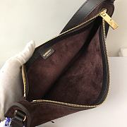 Burberry Small Shield Sling Bag Cocoa Suede 32 x 7 x 17 cm - 4