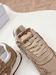 Dior C'est Sneaker Nude Suede Calfskin Mesh - 5