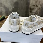 Dior Walk'n'Dior Platform Sneaker White Gold - 5