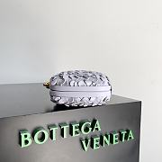 Bottega Veneta Knot Purple Bag 19x11.5x5cm - 6