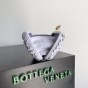 Bottega Veneta Knot Purple Bag 19x11.5x5cm - 2