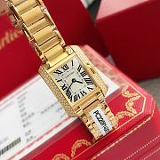 Cartier Tank Anglaise Yellow Gold Watch 30.2 mm x 22.7 mm - 3