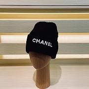 Chanel Black Beanie - 4