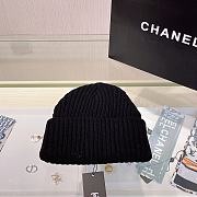 Chanel Black Beanie - 3