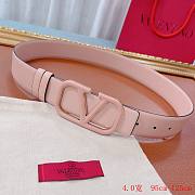 Valentino Pink Belt 4cm - 1