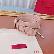 Valentino Pink Belt 4cm - 4