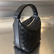 Bottega Veneta Candy Wallace Black 17x13.5x11.5cm - 5