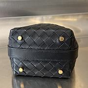 Bottega Veneta Candy Wallace Black 17x13.5x11.5cm - 3