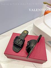 Valentino Black Slipper - 5