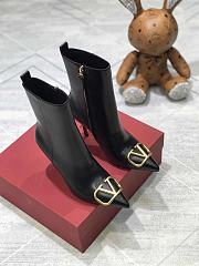 Valentino Black Boots Heel 8cm - 1