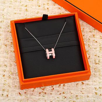 Hermes Pink Necklace