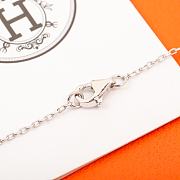 Hermes Pink Necklace - 2