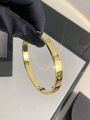 Cartier Gold Bracelet with Diamond - 3