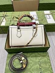 Gucci Diana Small Shoulder Bag White 25x16x9cm - 5