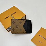 Louis Vuitton LV Romy Card Holder Black 12x8x0.8cm - 4