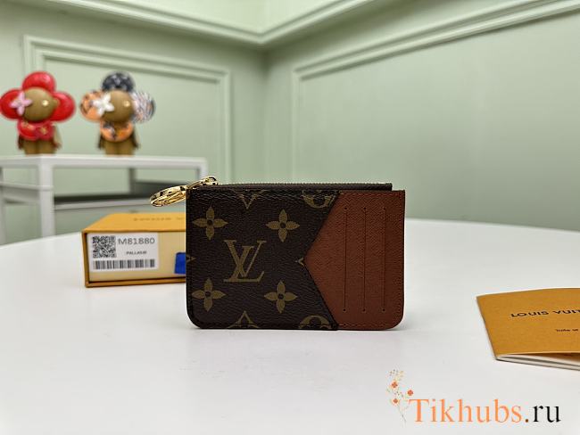 Louis Vuitton LV Romy Card Holder Brown 12x8x0.8cm - 1