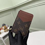 Louis Vuitton LV Romy Card Holder Brown 12x8x0.8cm - 3