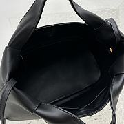 The Row Camdem Leather Tote Black Bag 32x23x13.5cm - 6