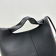 The Row Camdem Leather Tote Black Bag 32x23x13.5cm - 2