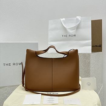 The Row Camdem Leather Tote Tan Bag 32x23x13.5cm