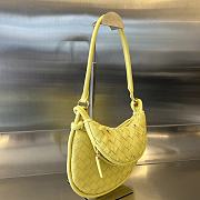 Bottega Veneta Small Gemelli Yellow Bag 24.5x19x7cm - 6