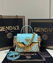 Fendi x Versace Blue Bag 25 x 15 x 22 cm - 1