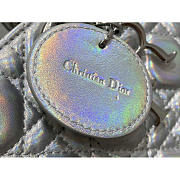 Dior Medium Lady D-joy Silver Bag 26cm - 3