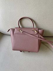 Celine Nano Belt Bag Grained Calfskin Pink 20x20x10cm - 5