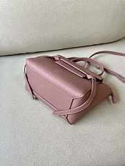 Celine Nano Belt Bag Grained Calfskin Pink 20x20x10cm - 2