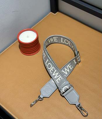 Loewe Anagram Strap Grey 105x4cm