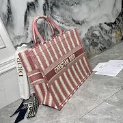 Dior Large Book Tote Pink 42cm - 3