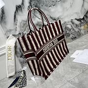 Dior Large Book Tote Red 42cm - 4