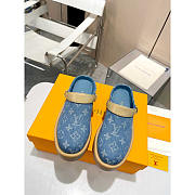 Louis Vuitton LV Aspen Platform Clog Denim Blue - 3