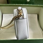 Gucci GG Marmont Mini Shoulder Bag White 18.5x11x4cm - 6