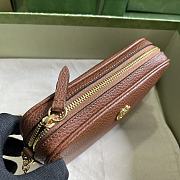 Gucci GG Marmont Mini Shoulder Bag Brown 18.5x11x4cm - 5