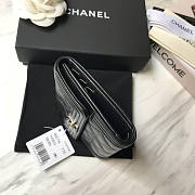 Chanel Black Lambskin Silver 10.5x11.5x3cm - 3