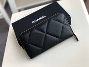 Chanel 19 Zippy Wallet Black 19cm - 5