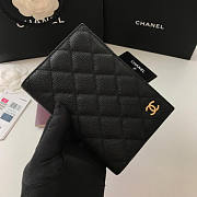 Chanel Passport Holder Black Caviar Gold 14.5x10.5x2cm - 3