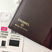 Chanel Passport Holder Black Lambskin Gold 14.5x10.5x2cm - 2