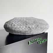 Bottega Veneta Small Jodie Suede Grey Shoulder Bag 48x40x16cm - 5