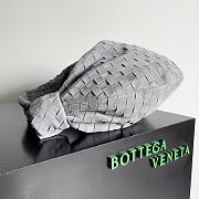 Bottega Veneta Small Jodie Suede Grey Shoulder Bag 48x40x16cm - 4