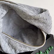 Bottega Veneta Small Jodie Suede Grey Shoulder Bag 48x40x16cm - 2