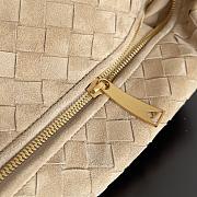 Bottega Veneta Small Jodie Suede Beige Shoulder Bag 48x40x16cm - 2