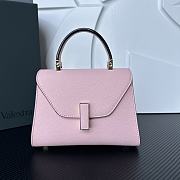 Valextra Iside Crossbody Micro Bag Pink 19.5x14x9.5cm - 1