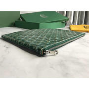 Goyard Senat Pouch GM Green 30x20cm - 4